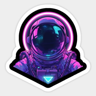 astronaut Sticker